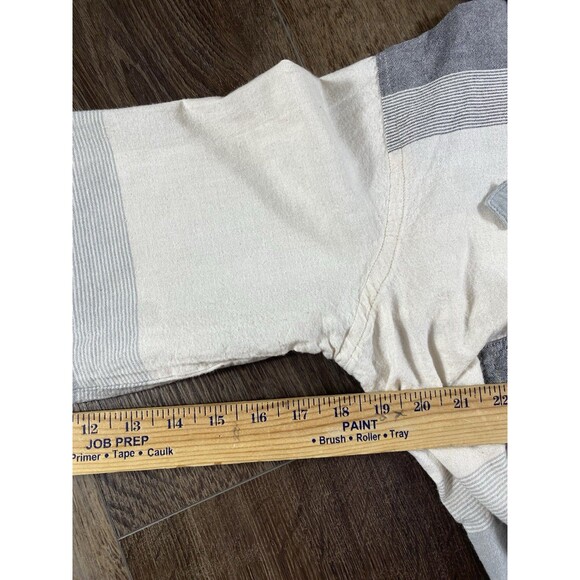 Ark Imports Nepalese 100% Cotton Color block Hoodie Men’s Size Large - Picture 7 of 7